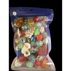 Lot Of 55+ Beads, Focals, & Spacers For Beadable Pens